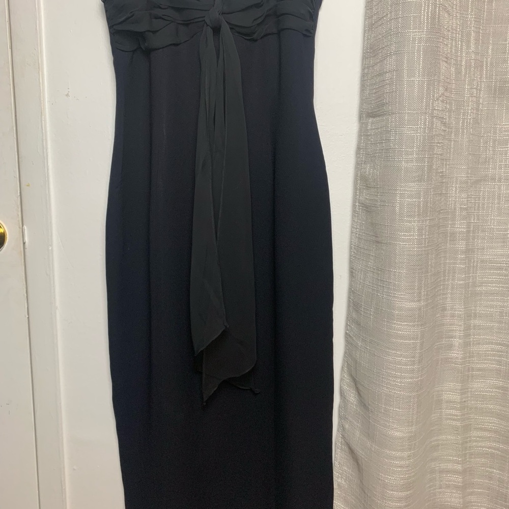 DONNA RICO black spaghetti strapped dress